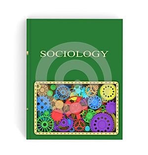 The concept of the book on sociology photo