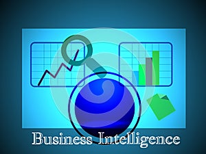 Concept of Business Intelligence , Which also represents OLAP which performs the multidimensional analysis of business data.