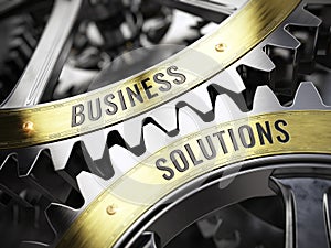 Concept Business Solutions on gearwheels photo