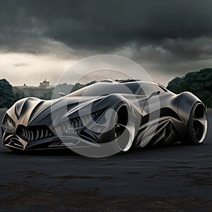 concept Car inspired image generative AI