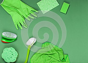 The concept of cleaning, cleanliness and hygiene