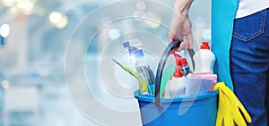 Concept of cleaning services