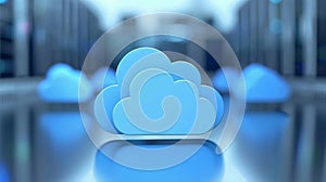 The concept of cloud computing and remote data storage