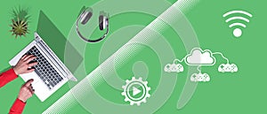 Concept of cloud gaming