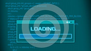 Concept of computer programming or hacking