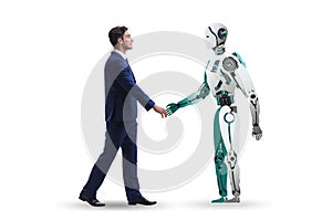 Concept of cooperation between humans and robots