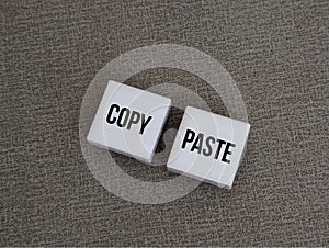 concept of copy paste work
