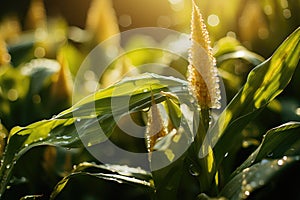 Concept of Corn Field Agric