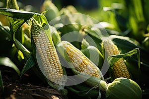 Concept of Corn Field Agric