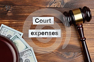 The concept of Court expenses in court cases