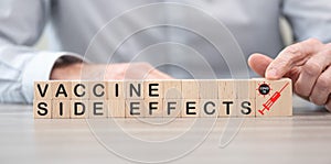 Concept of Covid-19 vaccine side effects