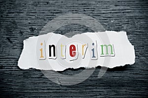 Concept creative message - interim