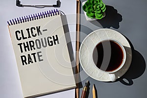 Concept of CTR - Click Through Rate write