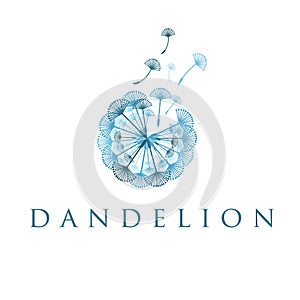 concept dandelion. Vector