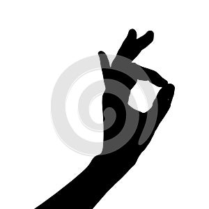 Concept of delicious food. Hands