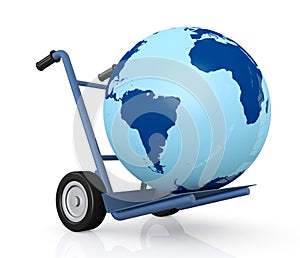 Concept of deliver everywhere