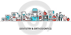 Concept of dentistry and orthodontics