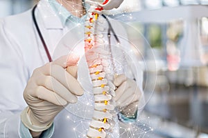 Concept of diagnosis and treatment of diseases of the spine