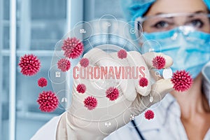 The concept of diagnosis and treatment with drugs of viral diseases