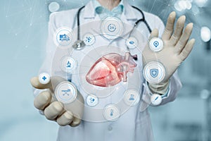 Concept of diagnostics and innovation in the treatment of heart