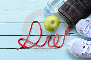 Concept diet or concept health,Background object for diet.