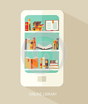 Concept for digital library.