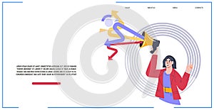 Concept of digital marketing and professional seo services for website or landing page.