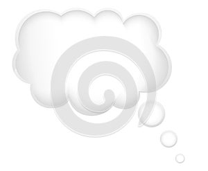 Concept of a dream in the cloud vector illustratio photo