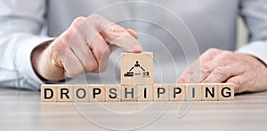 Concept of dropshipping