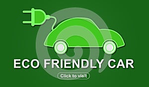 Concept of eco friendly car