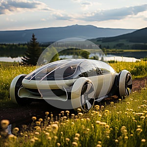 concept of an ecological car