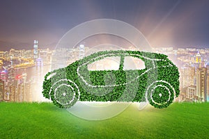 Concept of ecological electric car