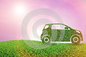 Concept of ecological electric car