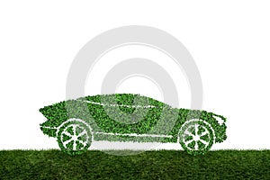 Concept of ecological electric car