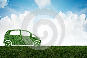 Concept of ecological electric car