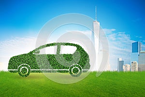 Concept of ecological electric car