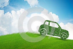 Concept of ecological electric car