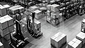 Efficient Logistics Management in a Warehouse.AI Generated