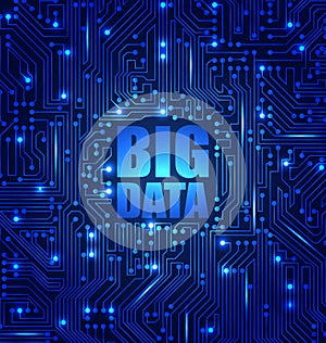 Concept of Electrical Circuit with Big Data - 4V Visualization. Mining Database System Design