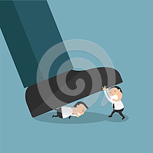 The concept of employees resisting the authority