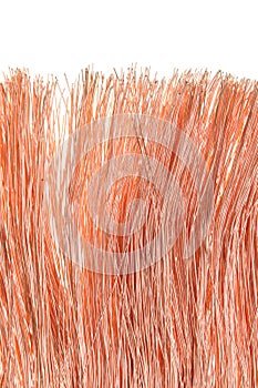 Concept of the energy industry copper wires