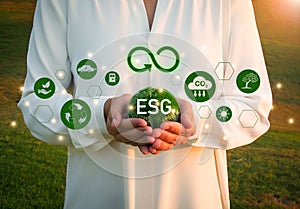 The concept of Environmental, Social and Governance, ESG sustainability