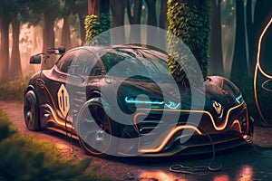 Concept EV car for future