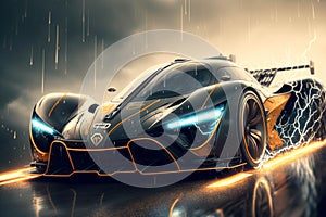 Concept EV car for future