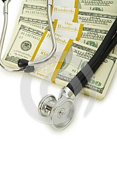 Concept of expensive healthcare