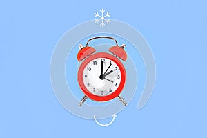 Concept for explaining winter daylight saving time