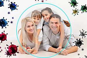 Concept of family virus protection.