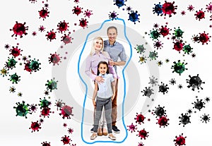 Concept of family virus protection.