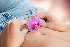 Concept of fertility and intimacy photo