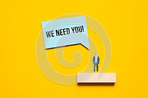 The concept of finding the right candidate for a job